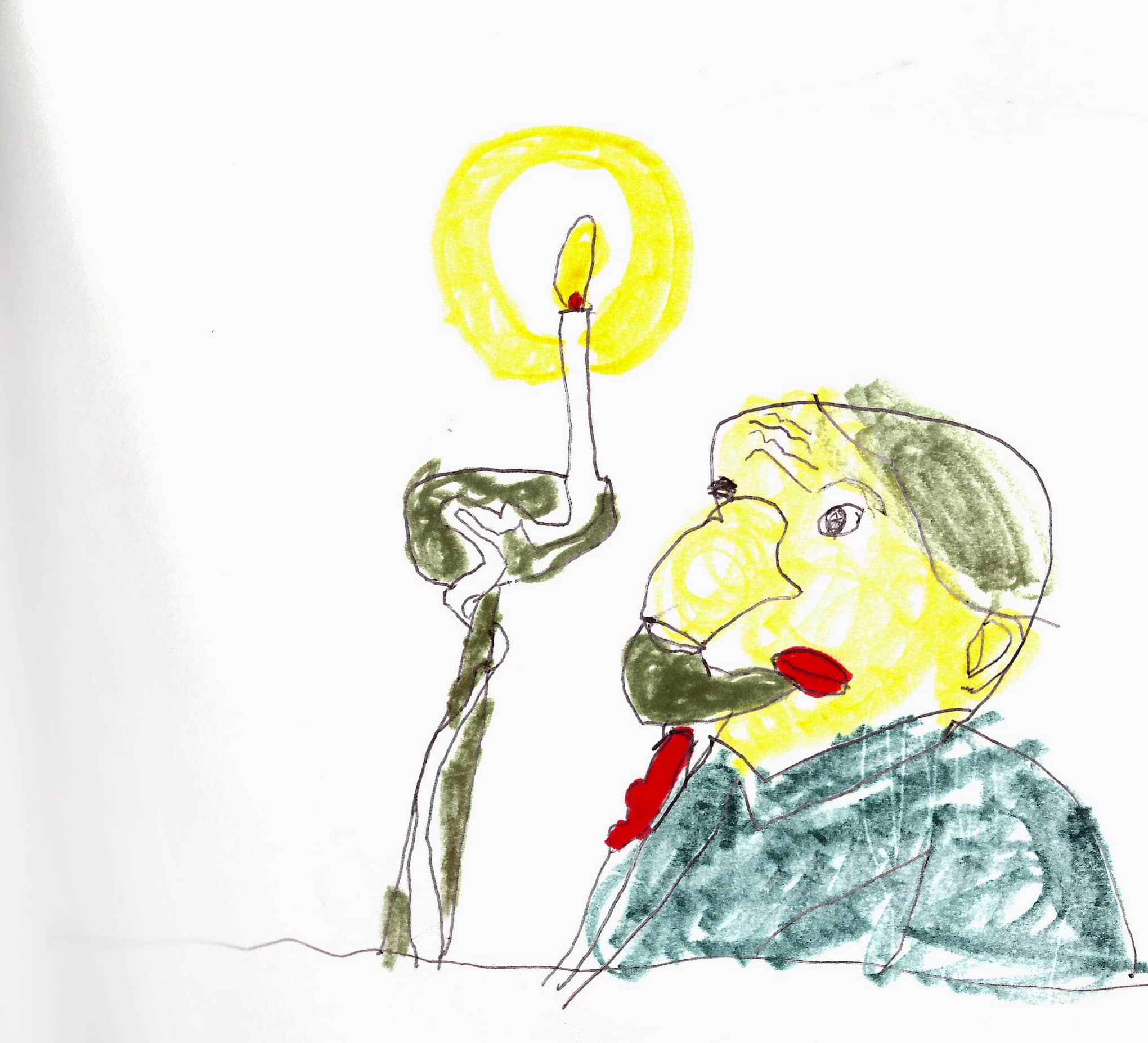 Artwork titled 'The Philosopher's Lamp' on 2017