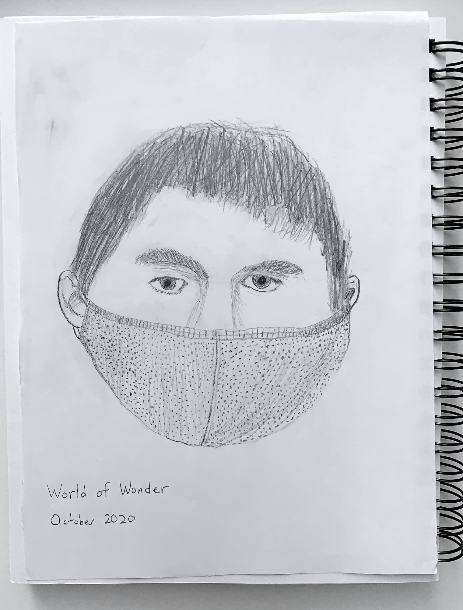 Artwork titled 'World of Wonder' on 2020