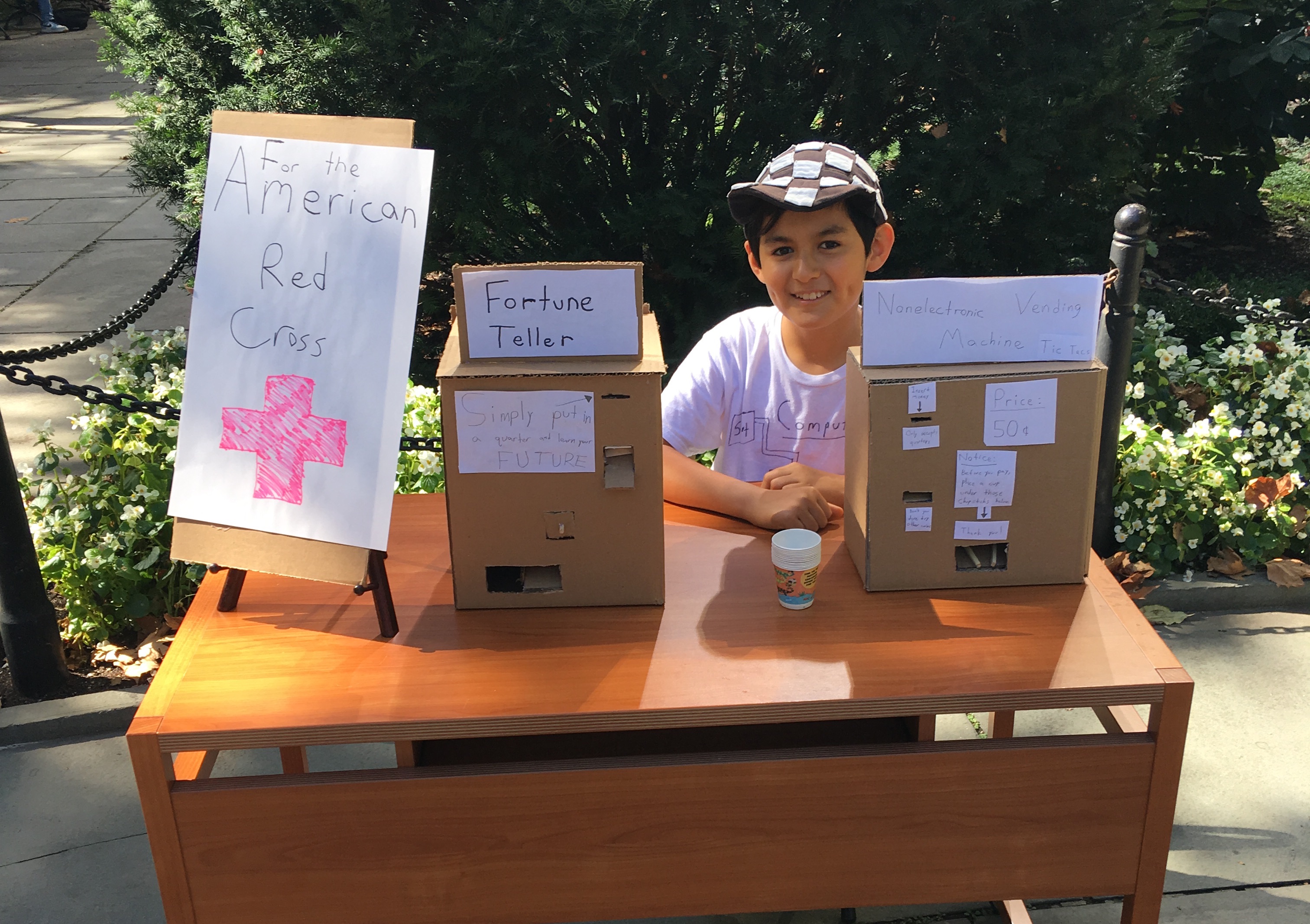 Fundraising for American Red Cross