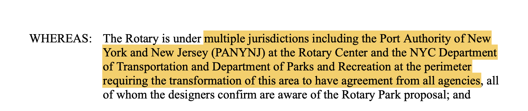 Overlapping resolution